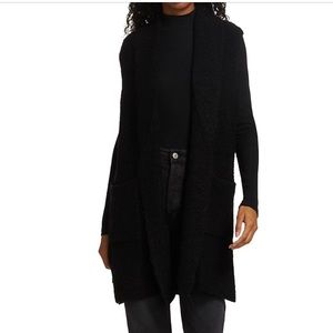 Saks PLUSH alpaca blend Vest with chic patch pockets! NWT 💃💃💛❤️❤️
